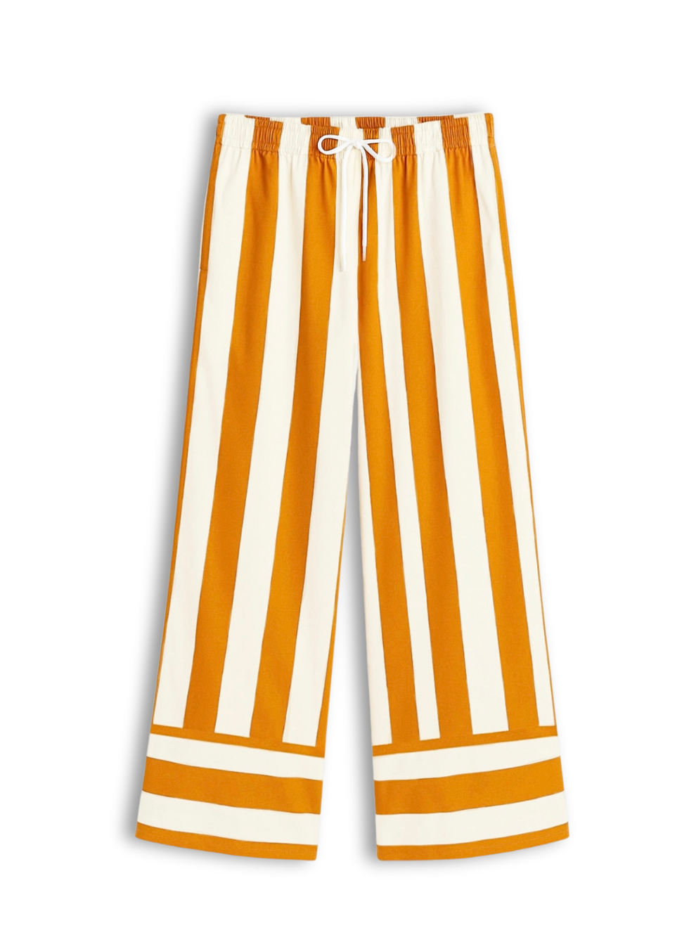 Orange Rays Pants