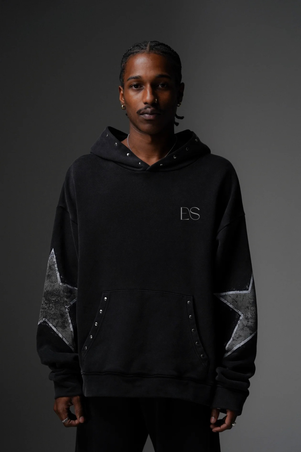 Nova Star Hoodie | Airport Outfit & Loungewear – Ellure Studio