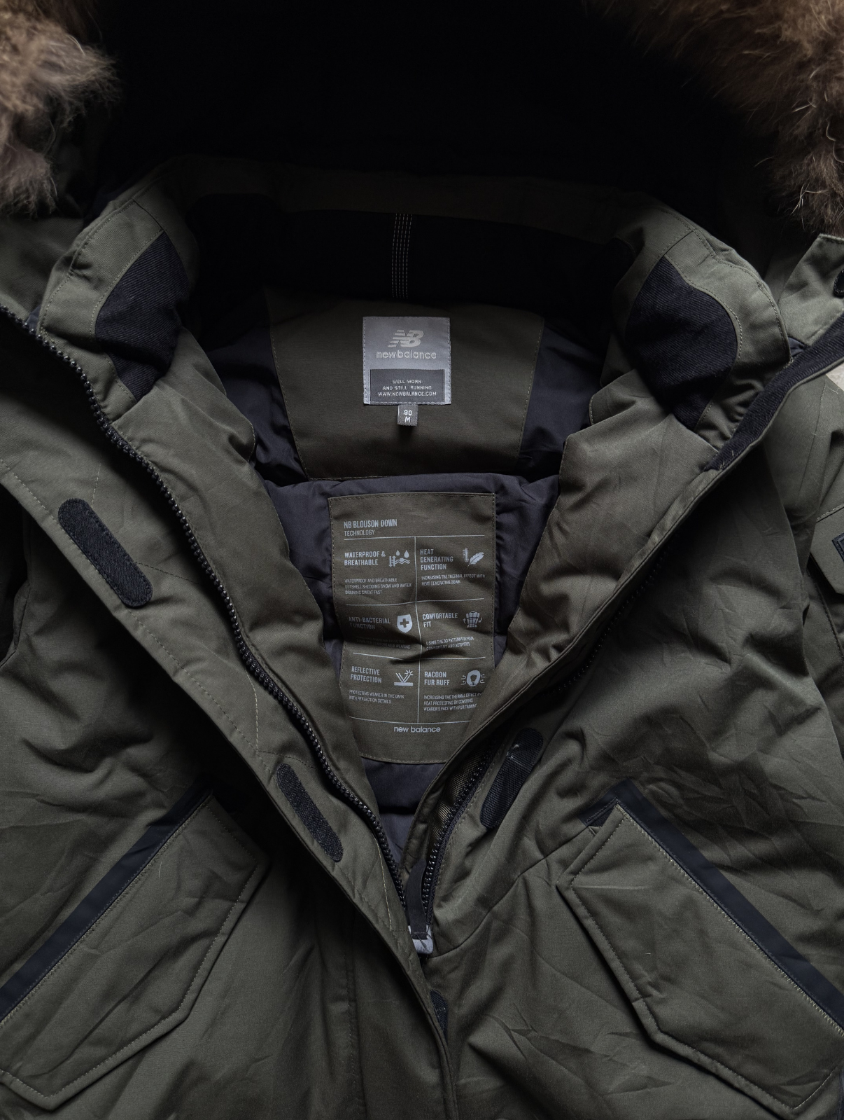 New Balance Puffer Jacket (M)