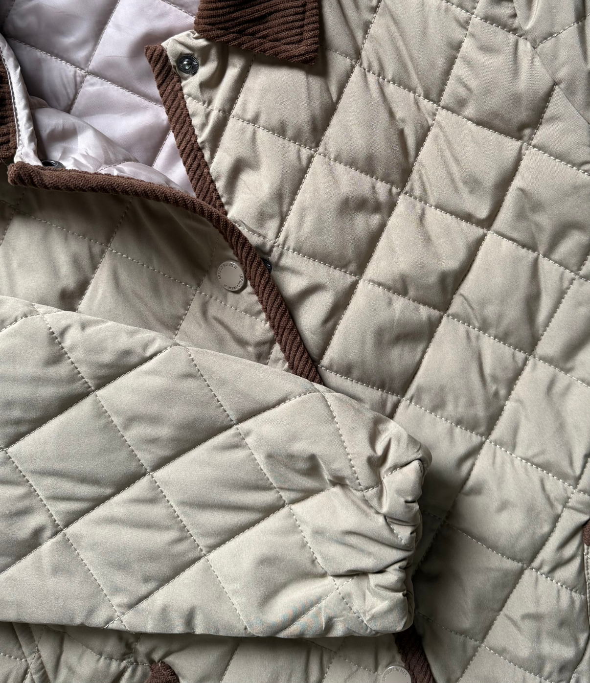 Vintage Quilted Jacket (M)