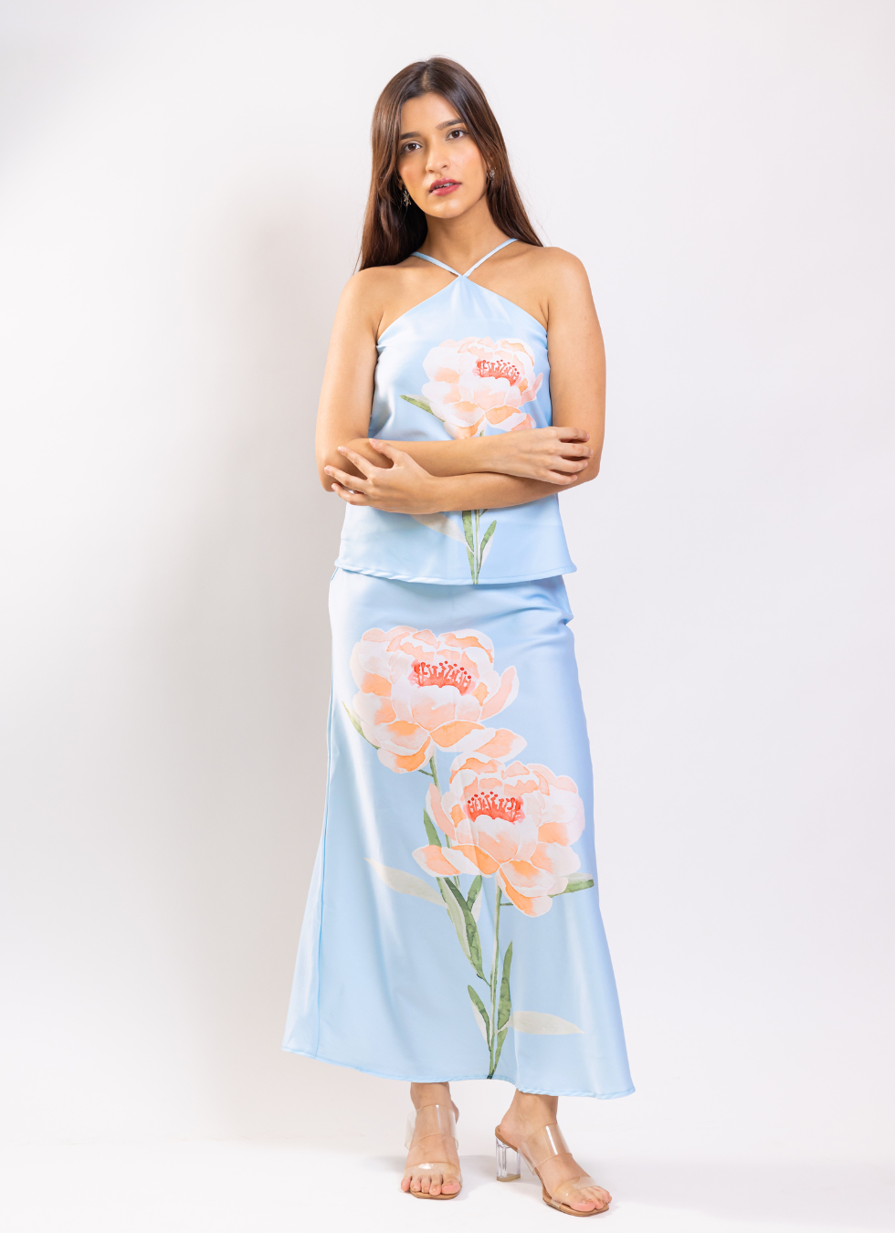 Aether Satin Co-ord Set