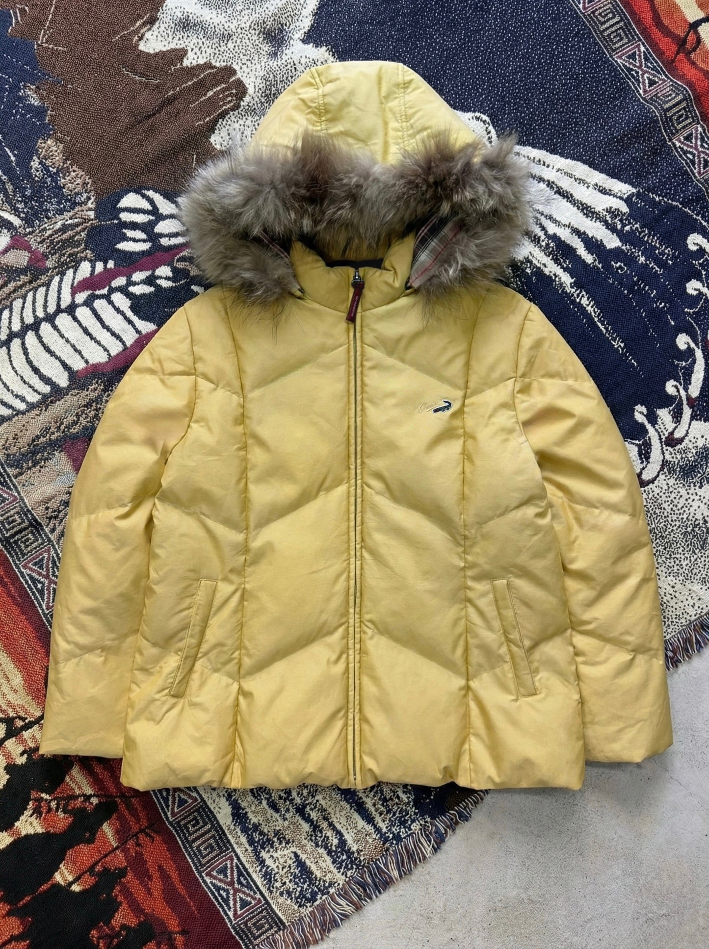 Crocodile Puffer Yellow Jacket (M/L)