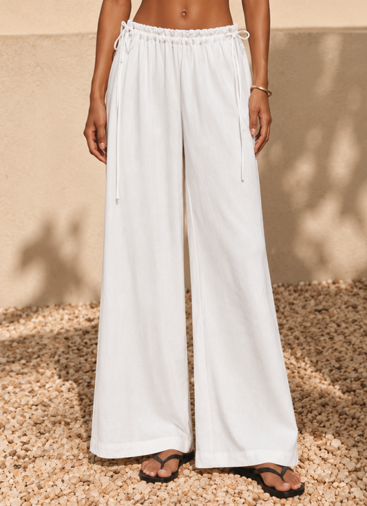 Monaco Wide-Leg Pants