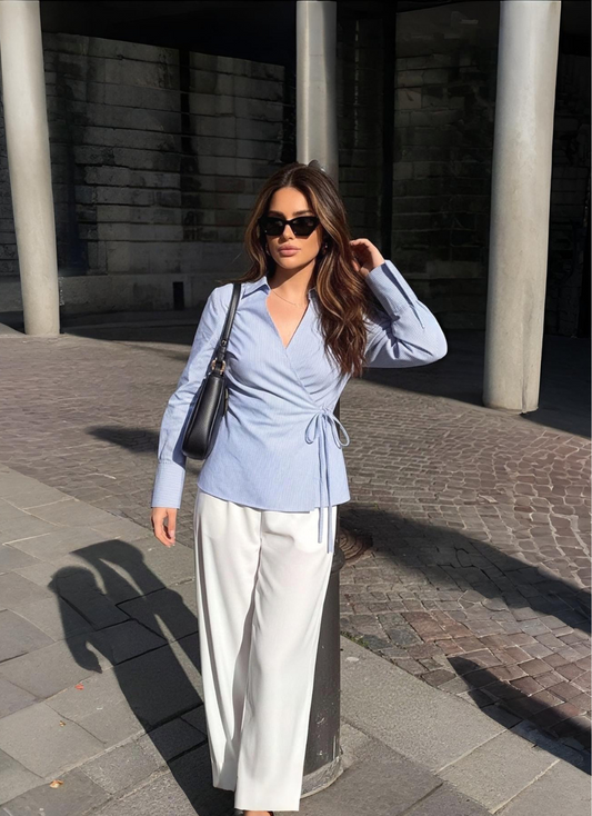 Coastal Wrap Shirt