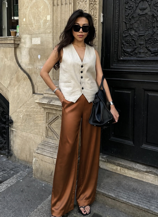Sienna Satin Pants