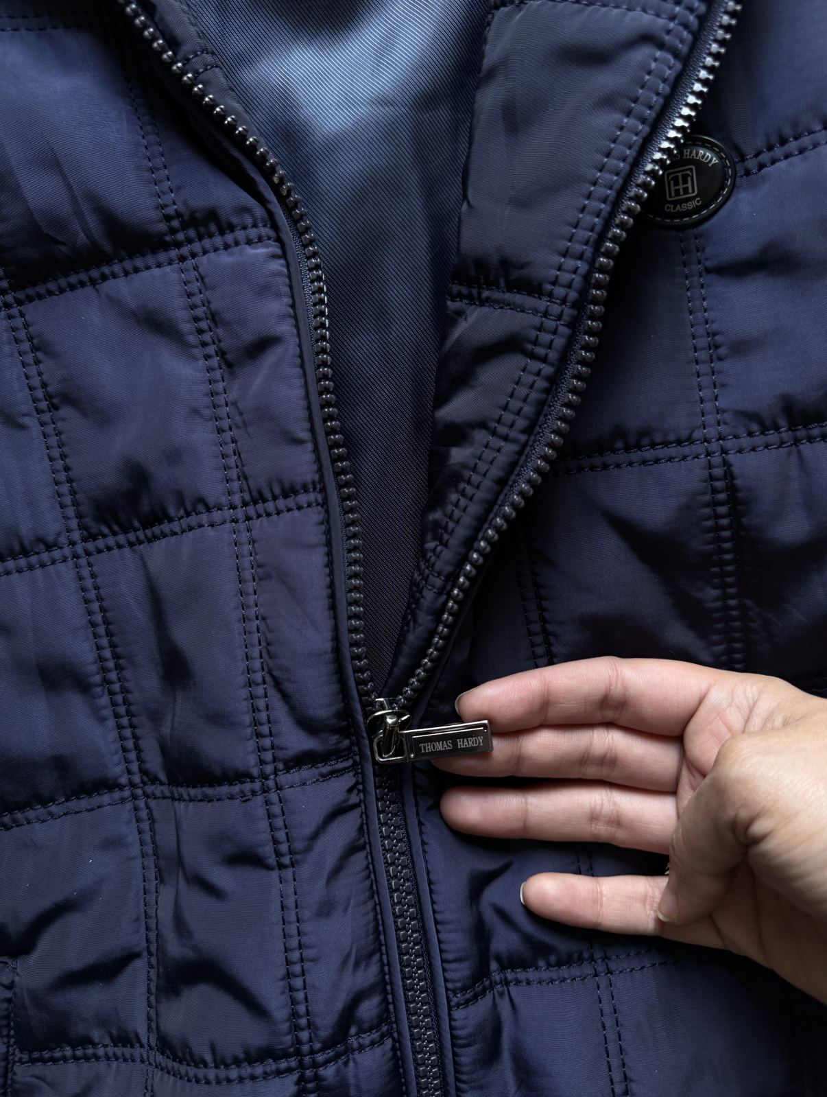 Classic Navy Stitch Jacket (L)