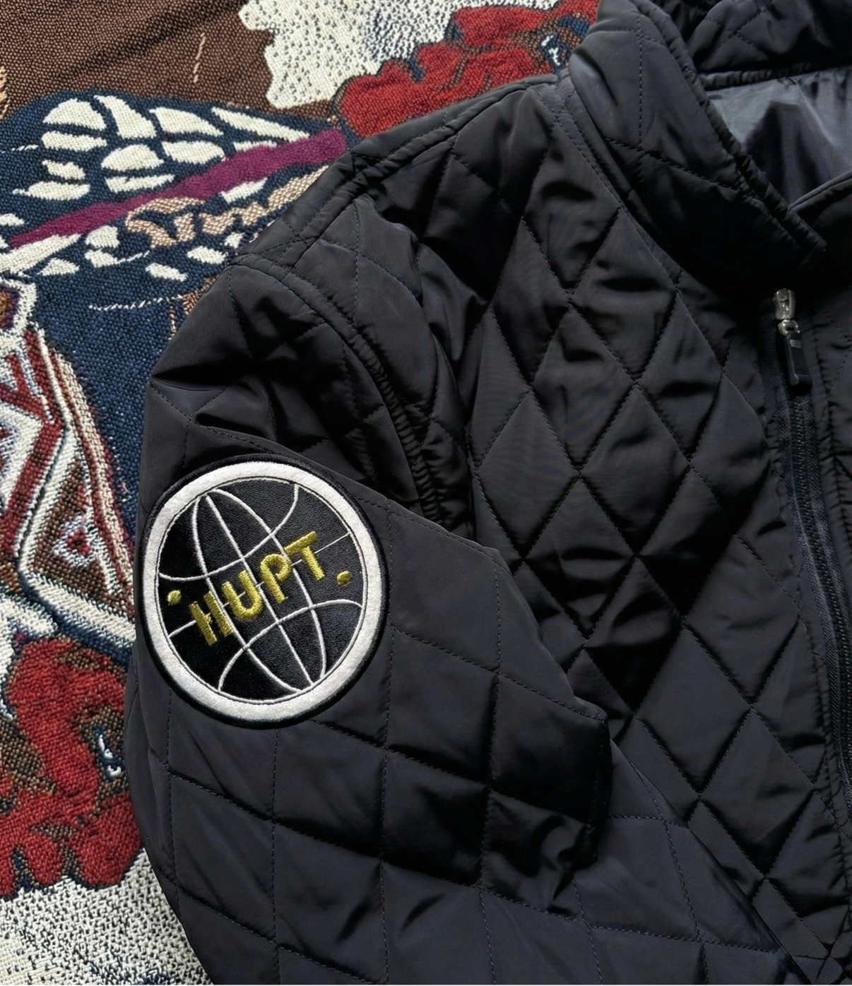 Varsity Quilted Jacket (L/XL)
