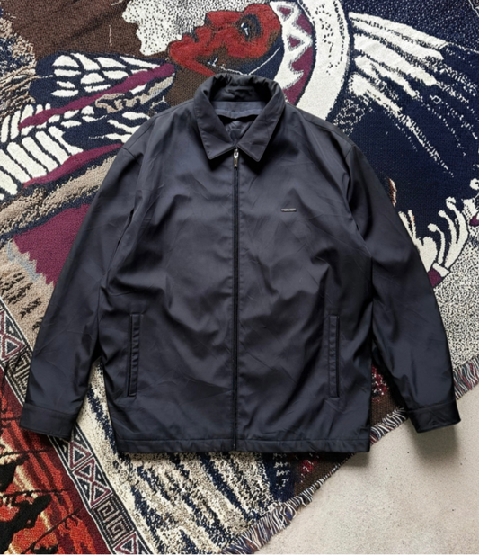 Vintage Black Lightweight Jacket (XXL)