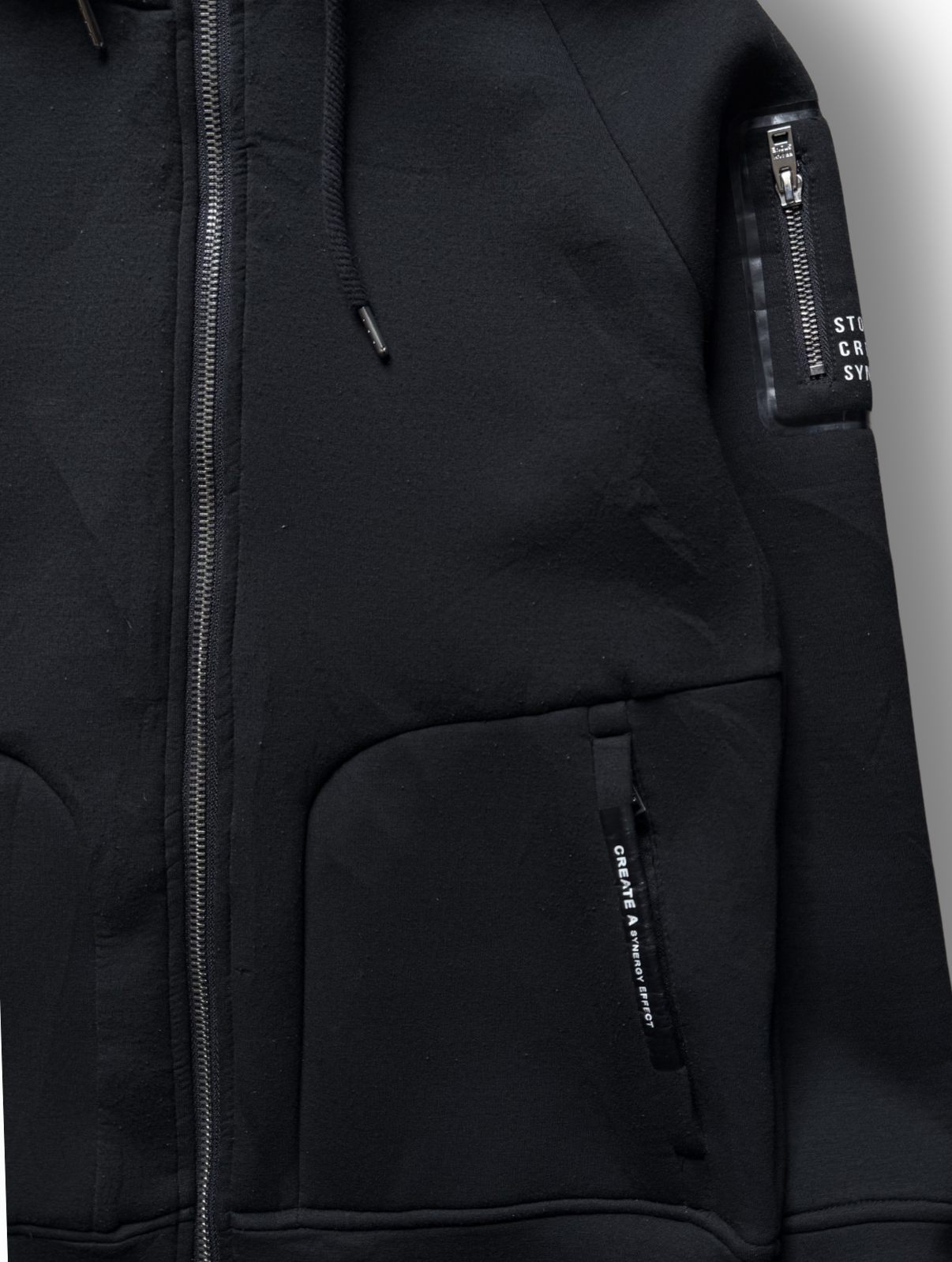 Stealth Zip Hoodie (S)