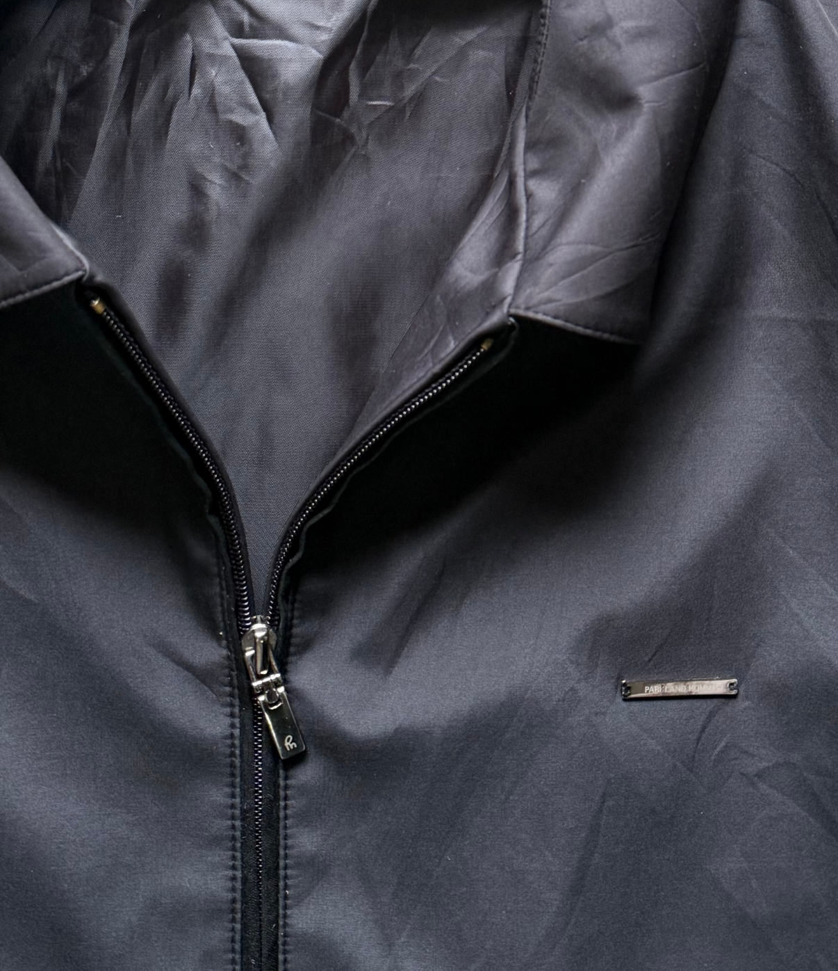Vintage Black Lightweight Jacket (XXL)