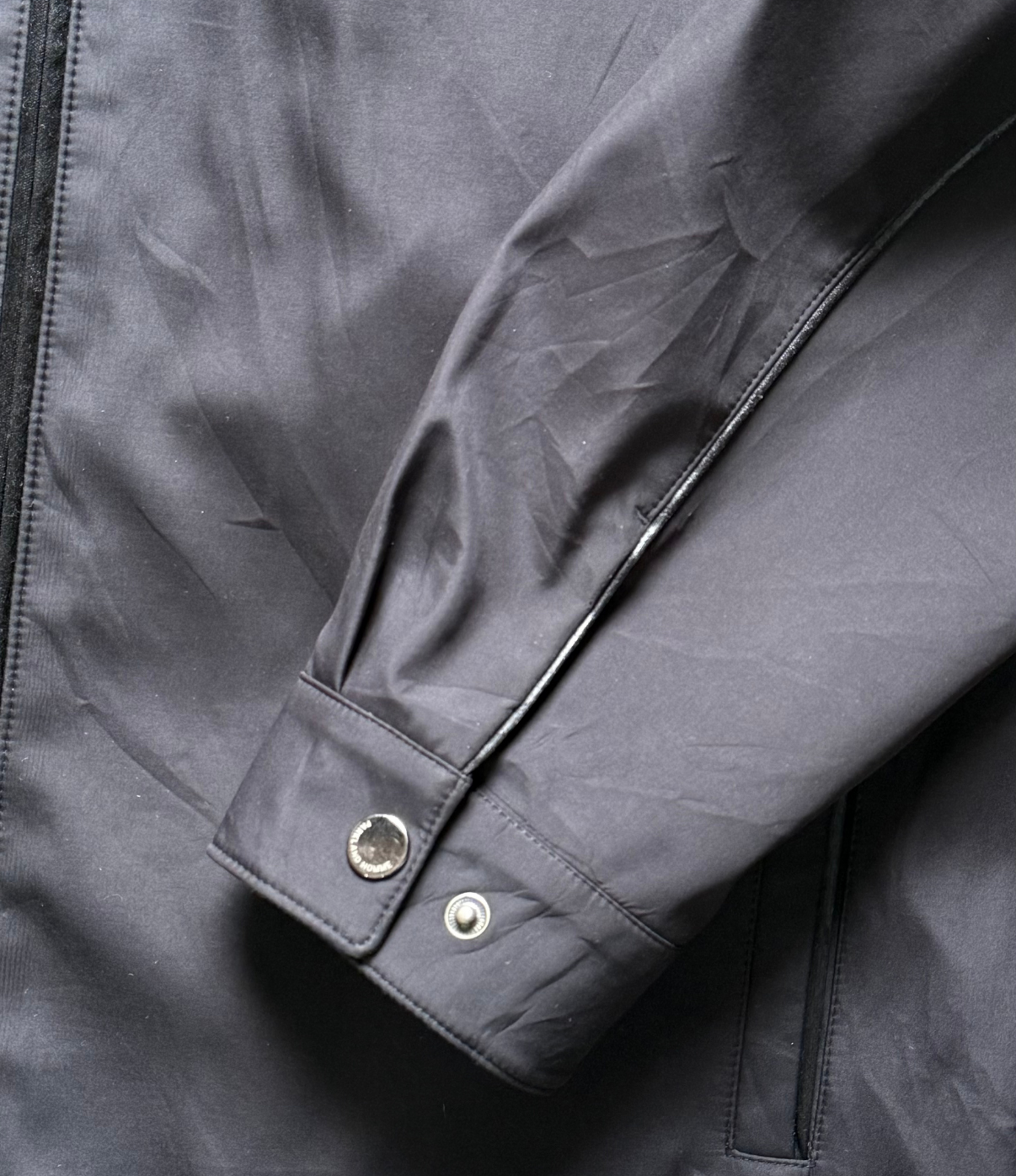 Vintage Black Lightweight Jacket (XXL)