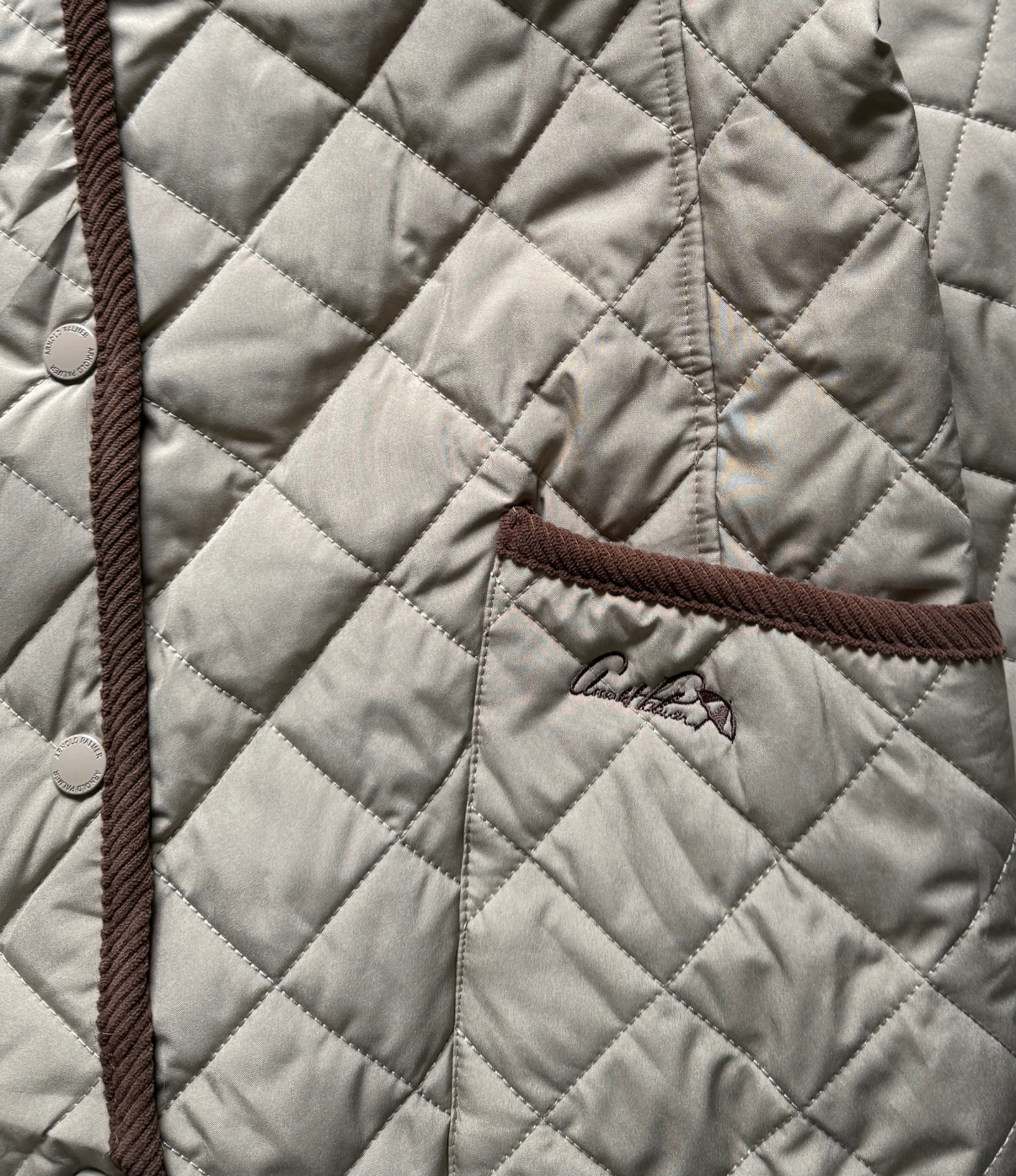 Vintage Quilted Jacket (M)
