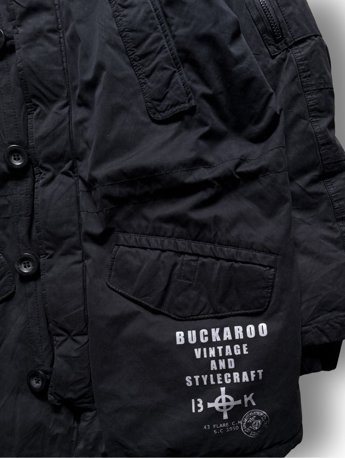 Buckaroo Vintage Parka Jacket (XL)