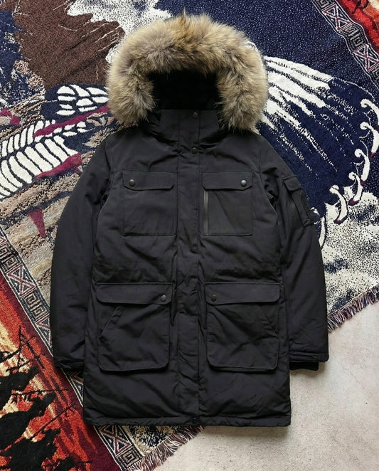 Mariella Rosati Black Parka Jacket (S)
