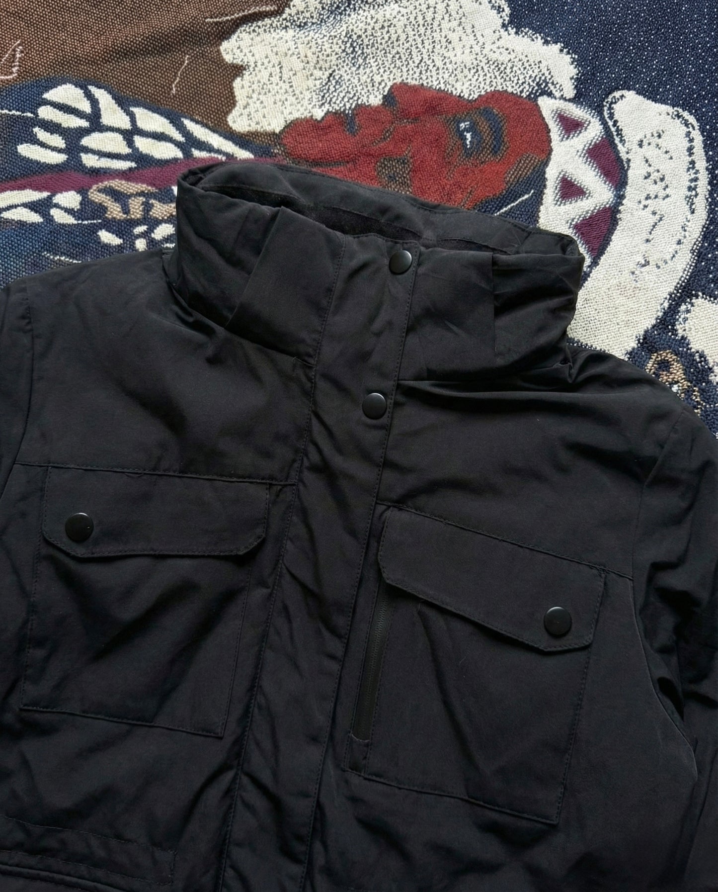 Mariella Rosati Black Parka Jacket (S)