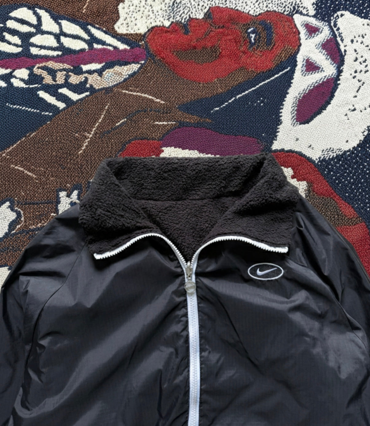Nike Black Reversible Jacket (XL)