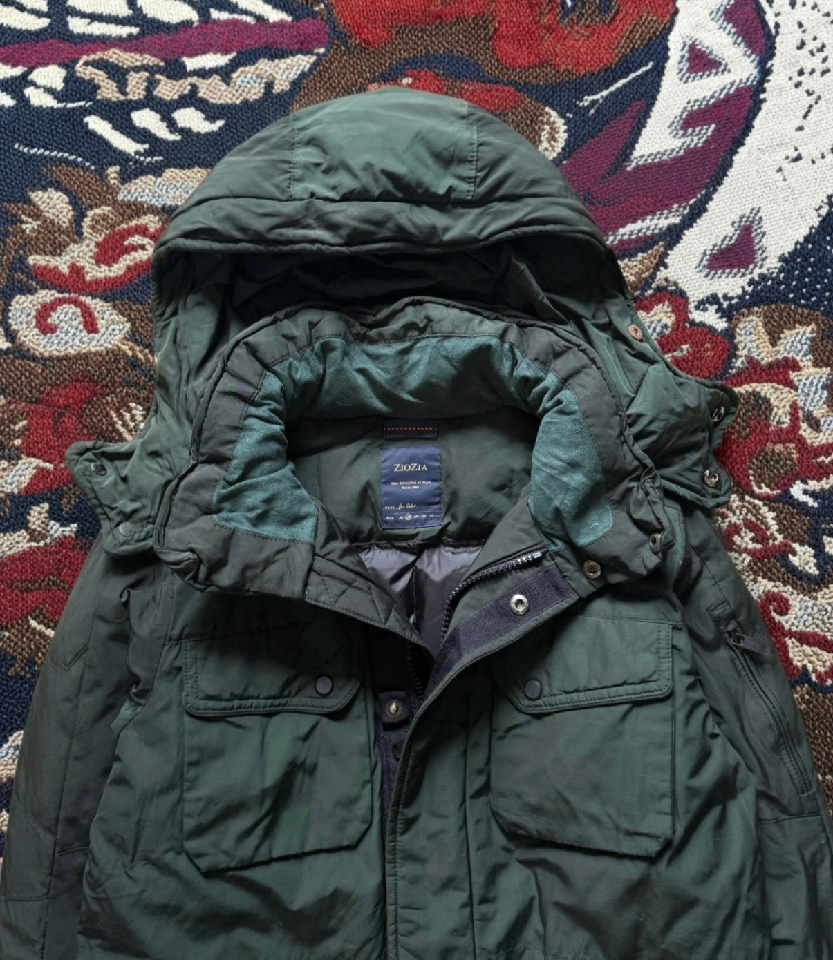 Ziozia Green Parka Jacket (M)