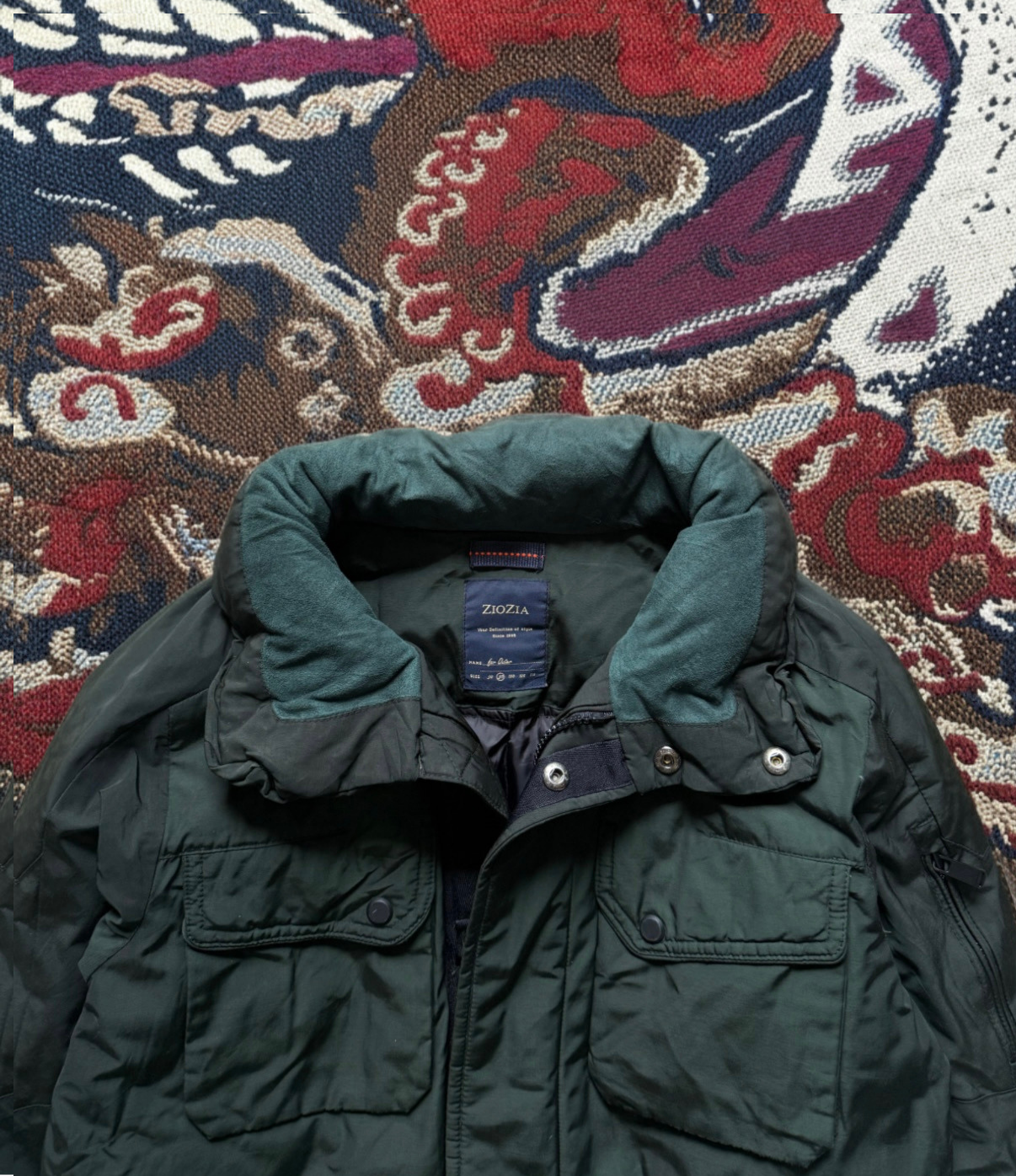 Ziozia Green Parka Jacket (M)