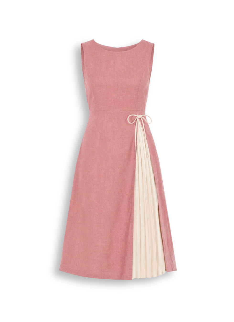 Petal Pleat Dress